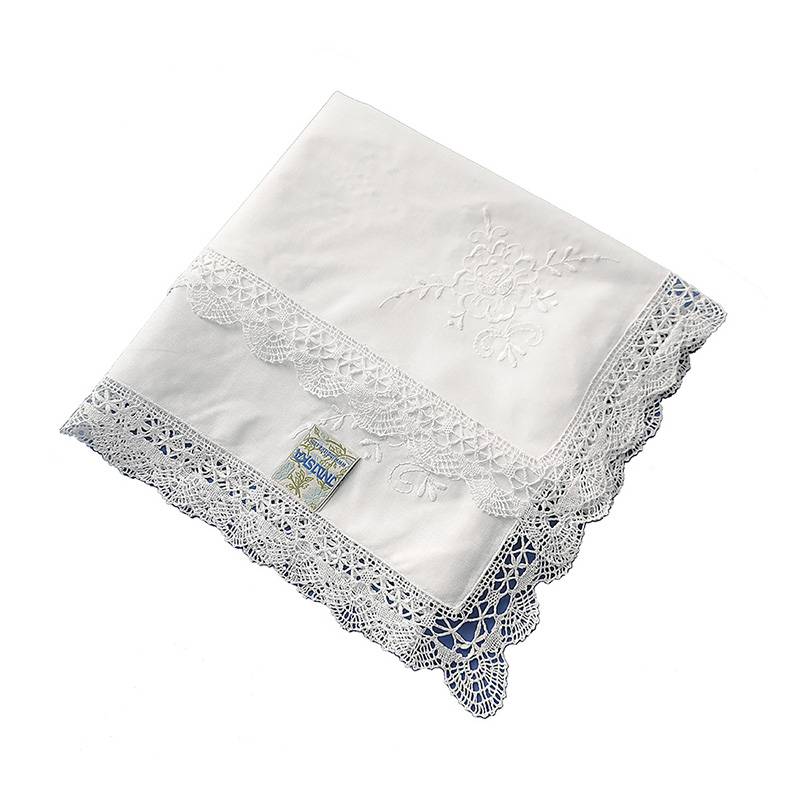 Exit Swedish covered scarf tablecloth handmade lace soft