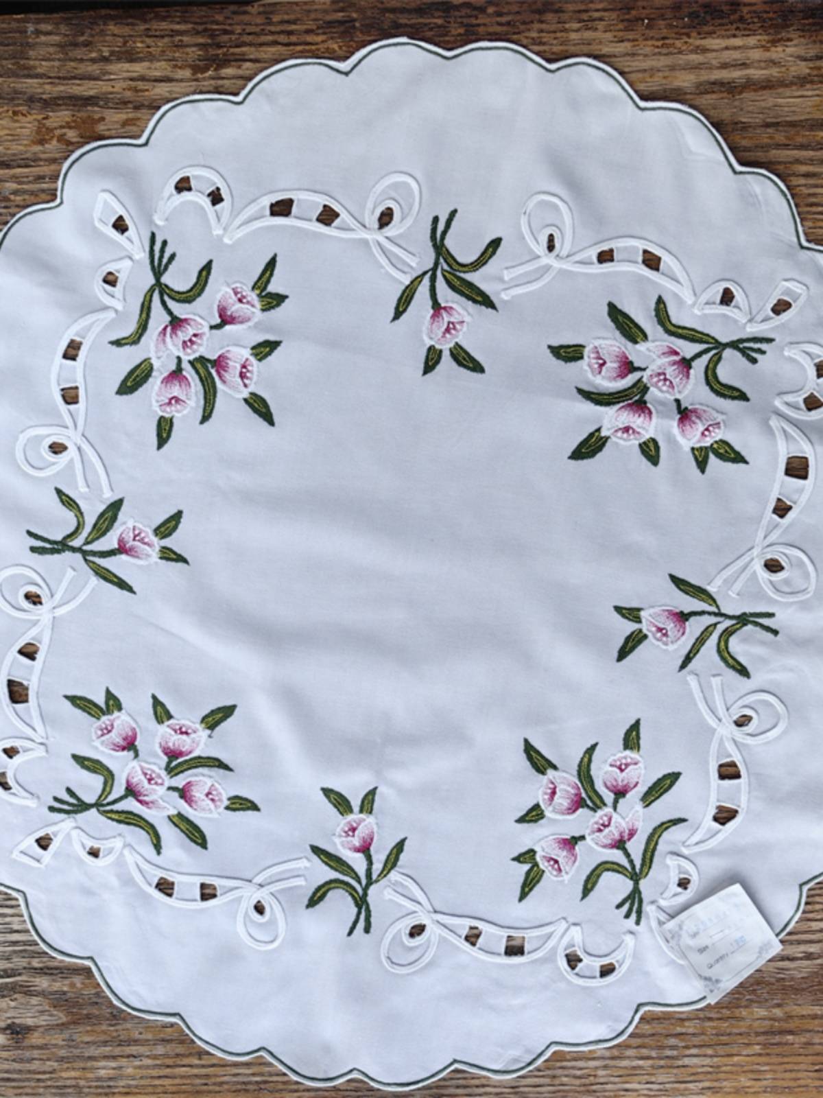 Garden exquisite original single round cover cloth