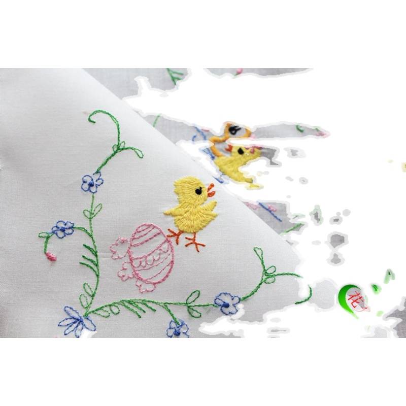 Value -priced all -cotton cloth table cloth square embroidery