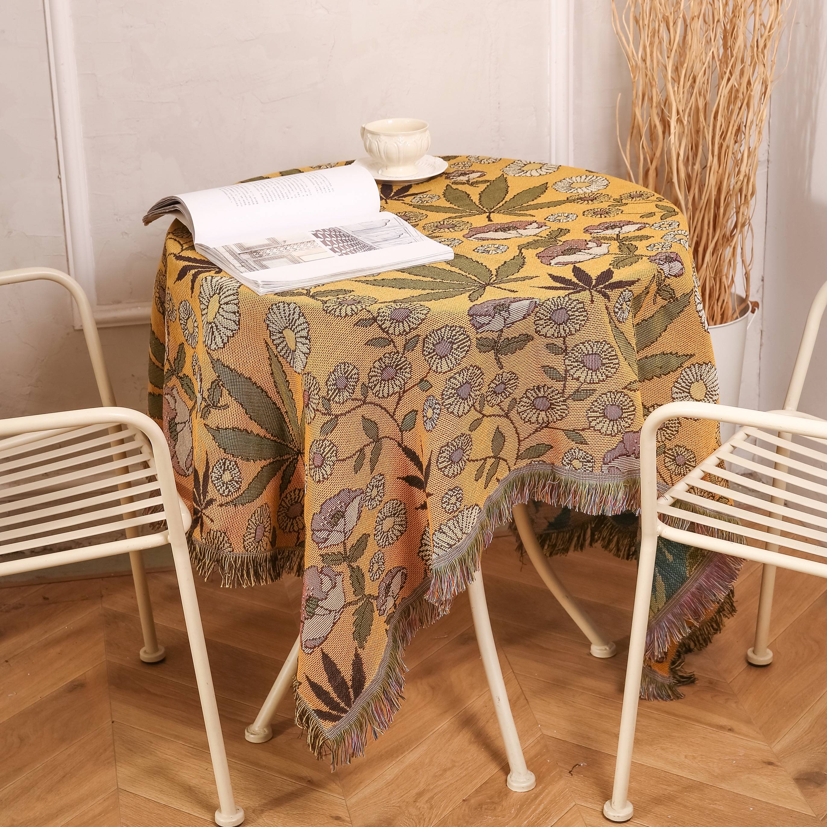 American European -style dining table cloth multi -function picnic mat