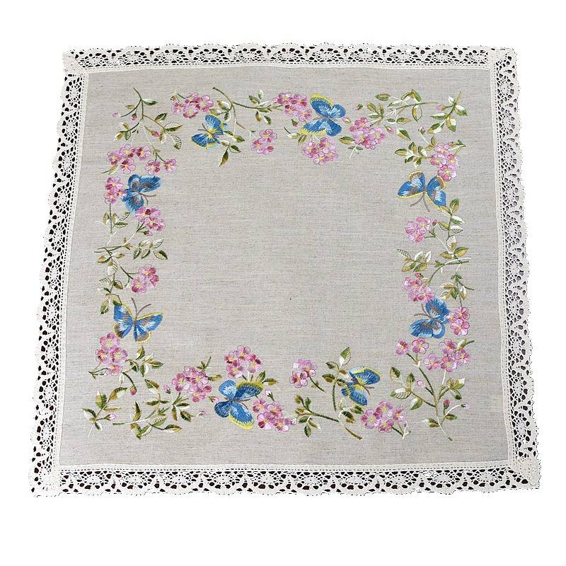 Cotton and Majesty Pastoral Multifunctional table flag dining tablecloth