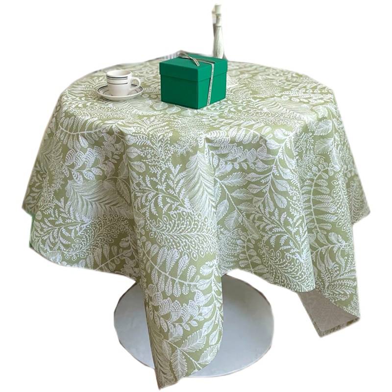 Spring atmosphere INS Wind Waterfall Tablecloth Retro