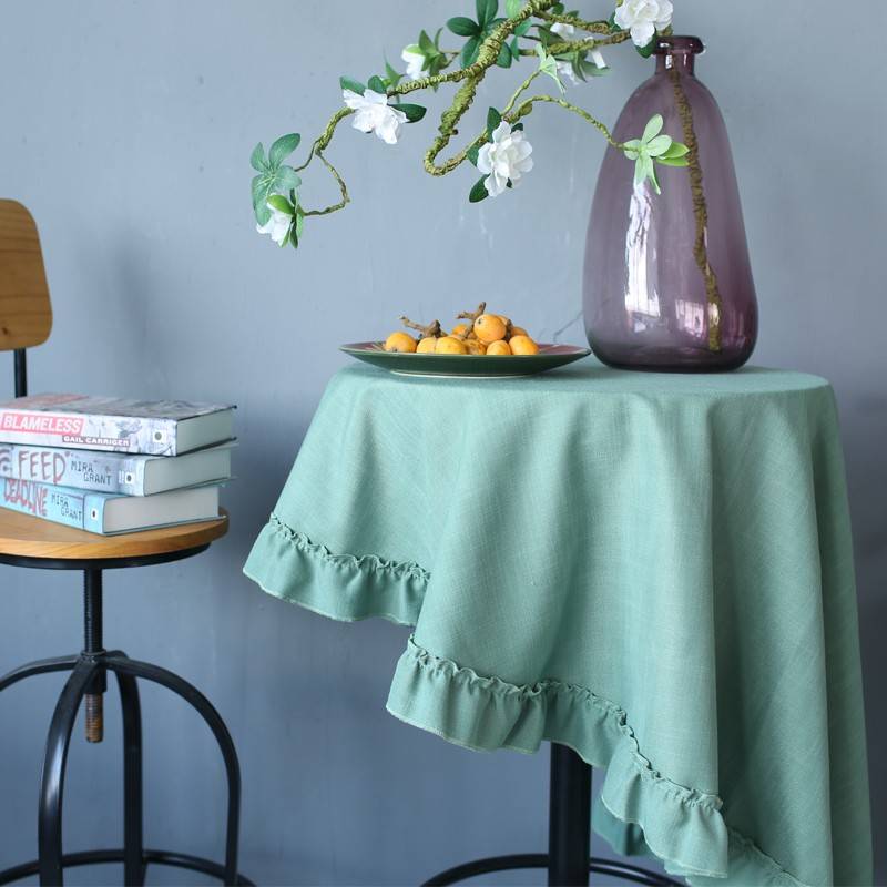 Speed American rural countryside Nordic -style round table cloth covering coffee table soft clothing small round table table table table table