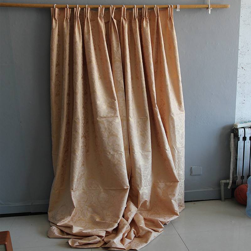 Inventory processing curtain finished product partition special offer floor -to -ceiling balcony bedroom hook -linked blooming semi -shading simple
