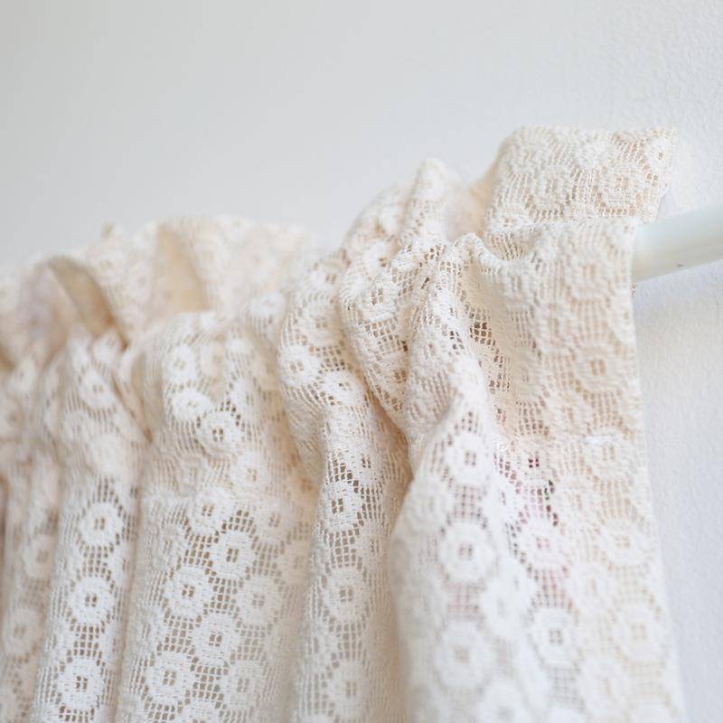 2024 new American rural curtain cross -border e -commerce short curtain half curtain coffee curtain half -cut curtain curtain generation generation