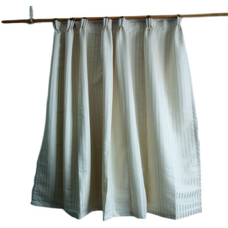 Semi -curtain short curtain tail single curtain finished product hook special offer clearance bay window bedroom simple solid color