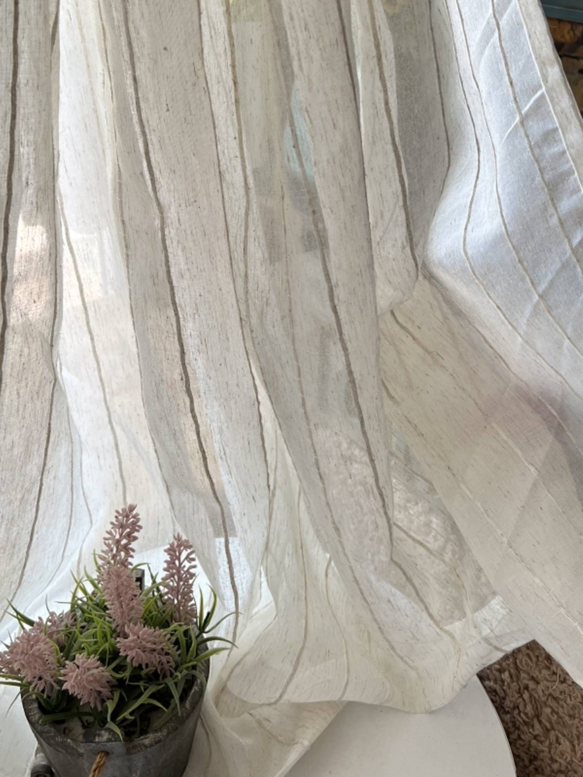 Cream Wind curtain bedroom 2023 new curtains