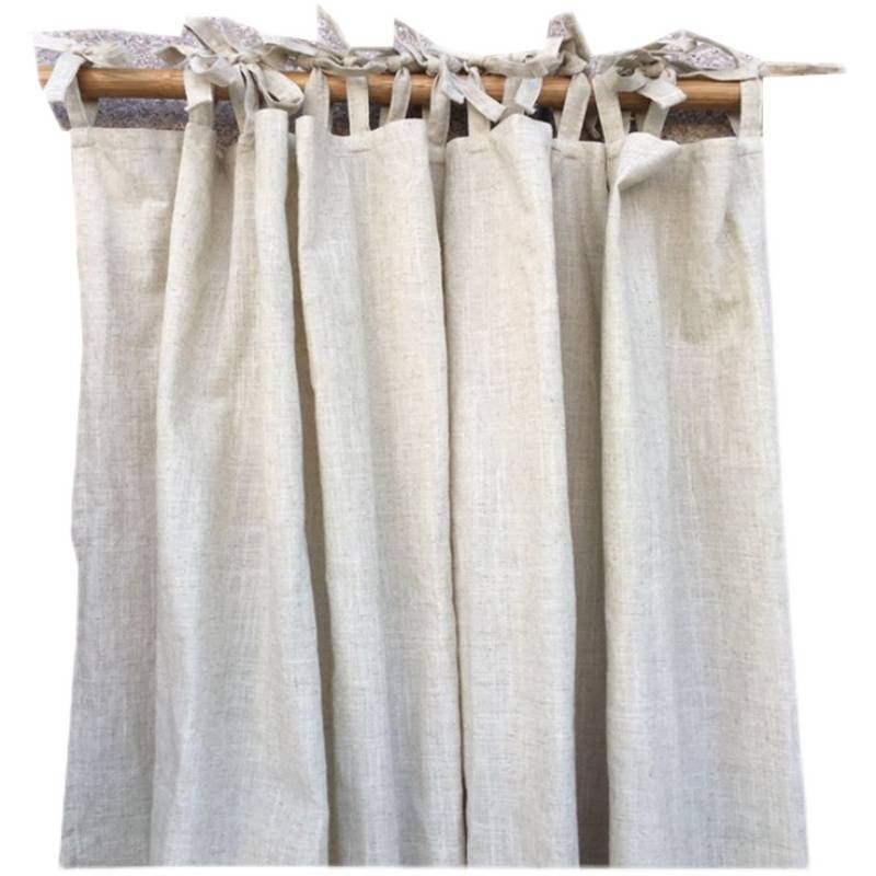 Product curtain short curtain sauce cloth exit homestay linsea living room bedroom lace -up lines of pure color special offer clearance