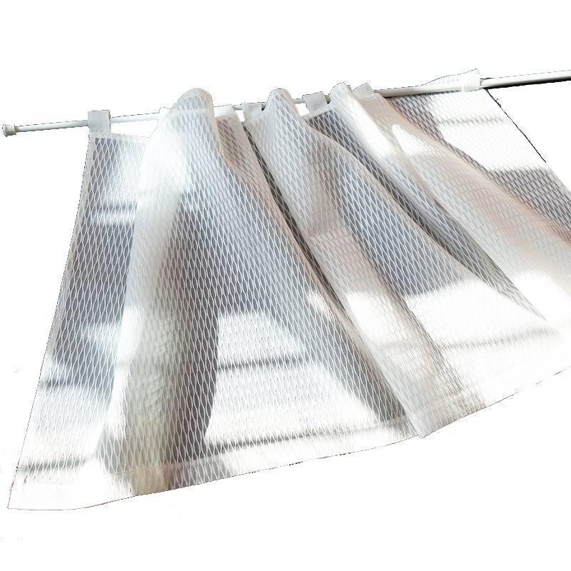 Special Japanese -style finished curtain white screen curtain balcony decorative short curtain cabinet room transmitting magic post curtain