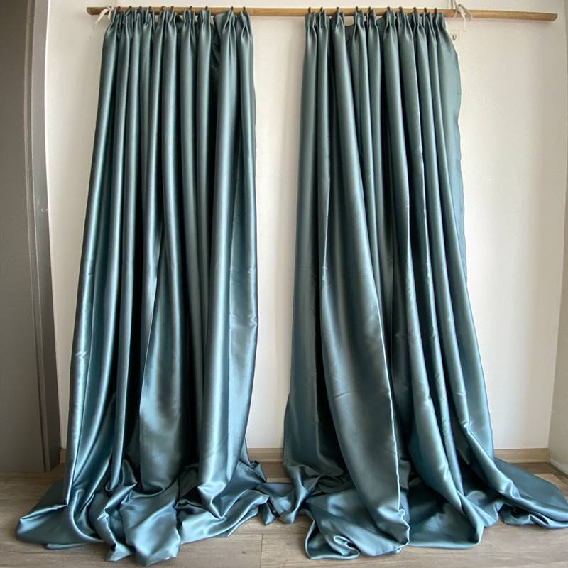 Thickening shading and heat insulation Nordic Wind Wind Avoiding Curtain
