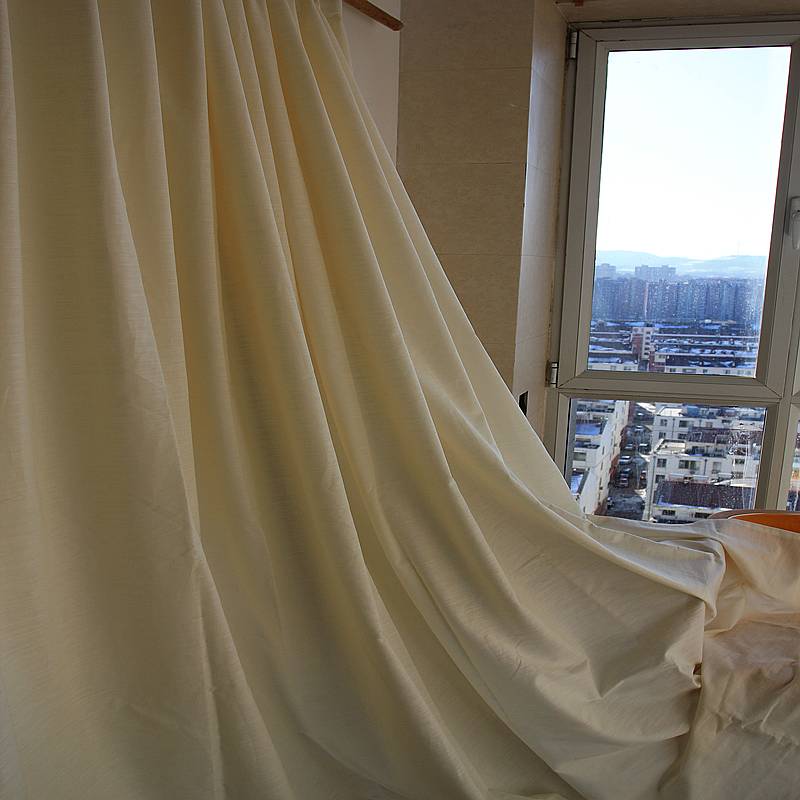 Simple atmosphere Single Special Special Pure Color Ins Curtain