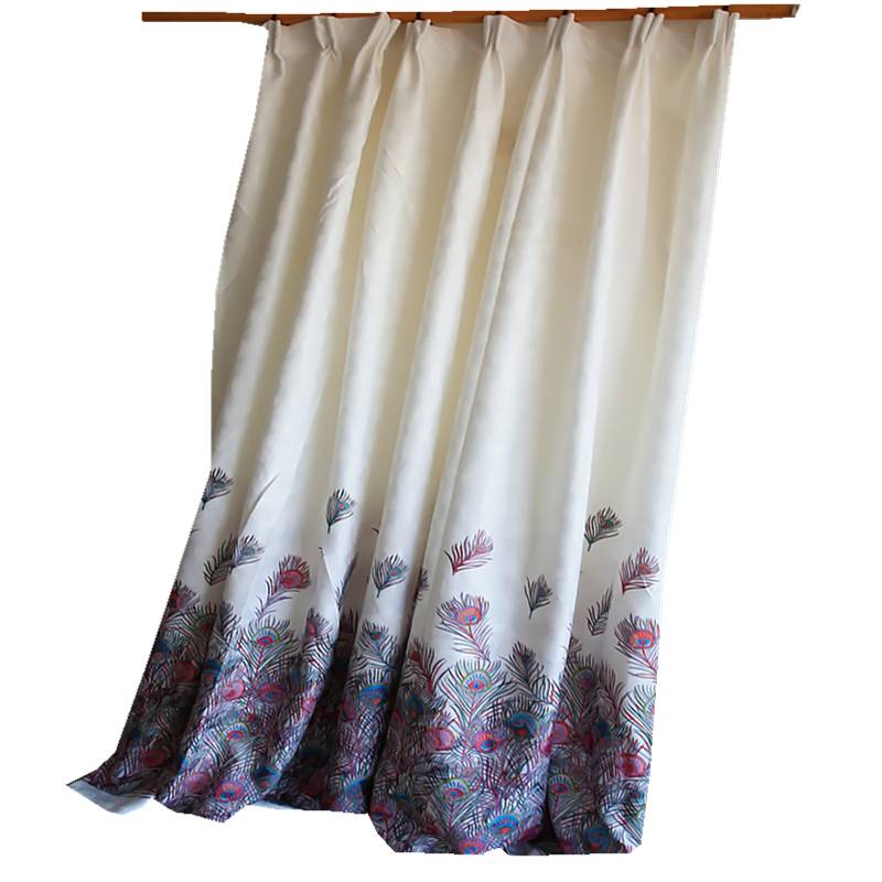 Inventory Clear Warehouse Thickening Triven Curtain finished product printing, simple modern landing living room balcony