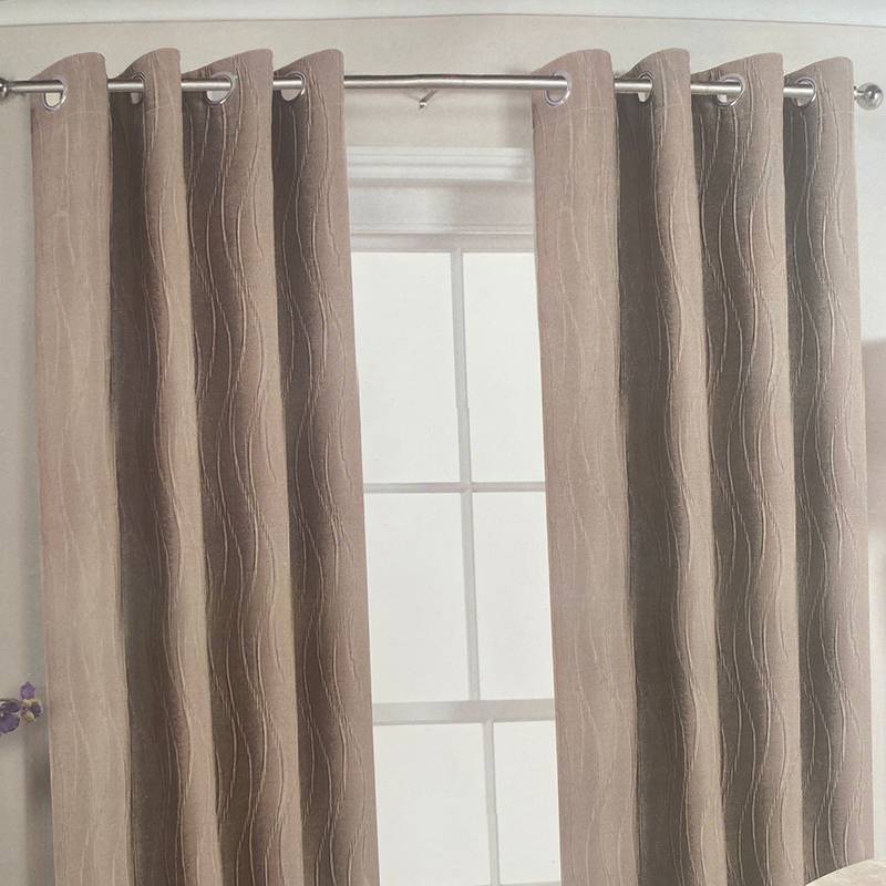 Clear warehouse treatment of the original single finished curtain double -layer half -layer outlet original packaging curtain perforated special offer