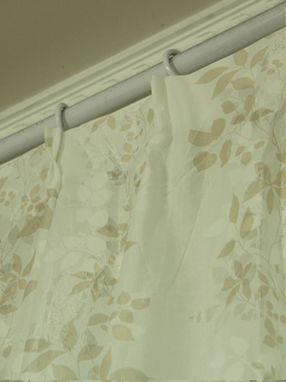 Korean curtain exit printed short curtain pastoral can be adjusted