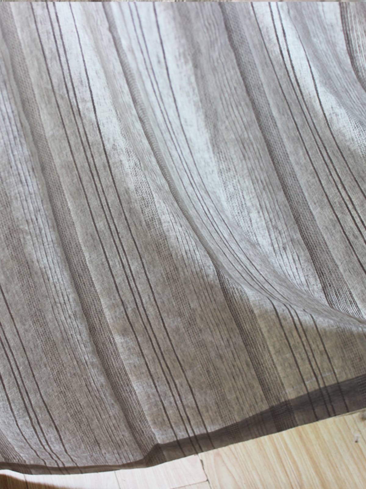 Linen curtain Japanese minimalist finished product