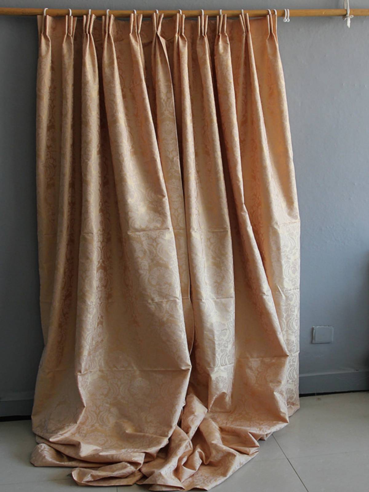 Half -shading Simple finished finished hook curtain