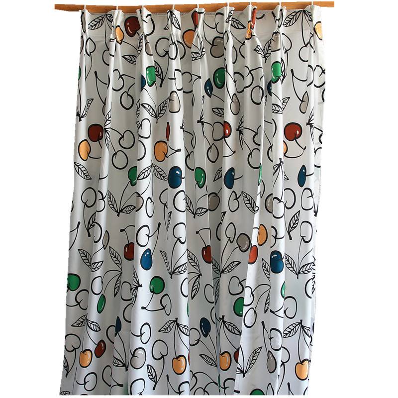Net red curtains can customize the finished product small fresh pastoral hook type punching and landing bay window bedroom partition
