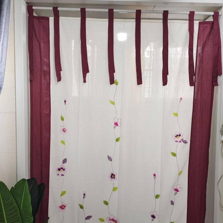 Special offer exit South Korea's original single curtain bedroom living room living room balcony curtain