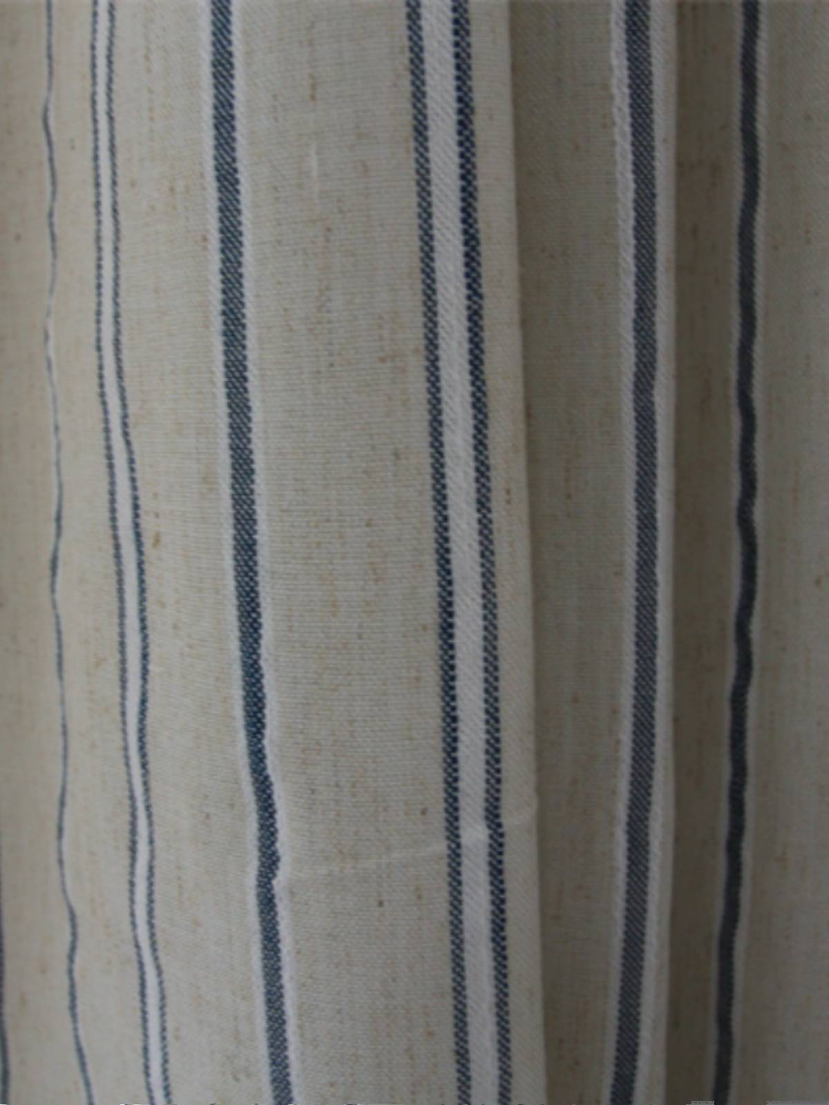 Simpling simple modern hemp curtain finished product