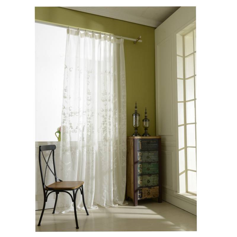 French retro simple European curtains wear special embroidery