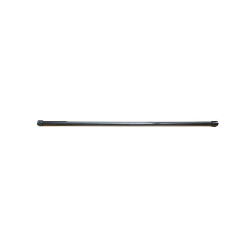 Black curtain lever telescopic nails supporting rods in Europe and America bathroom bedroom curtain curtain shower curtains free pores