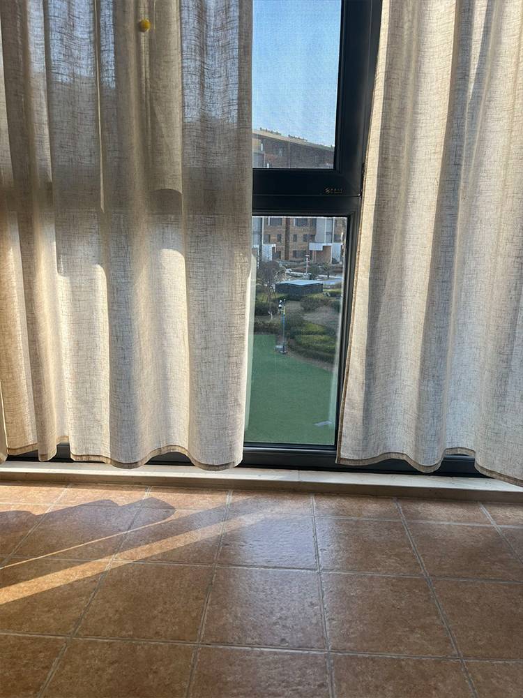 Export simplicity linen finished curtain