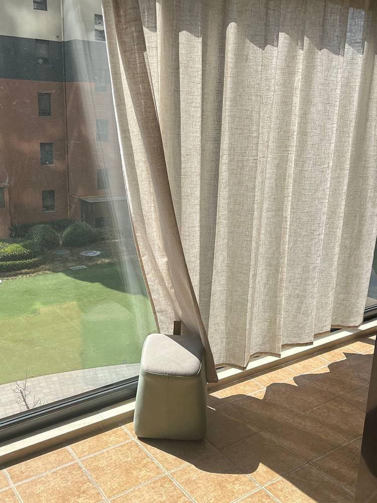 Export simplicity linen finished curtain