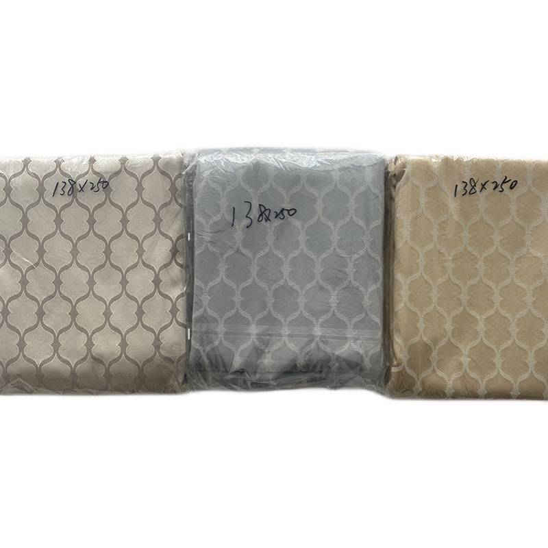 Treatment of exported single finished curtains, half -shading linked hook -type bedroom balcony living room floating curtains special price