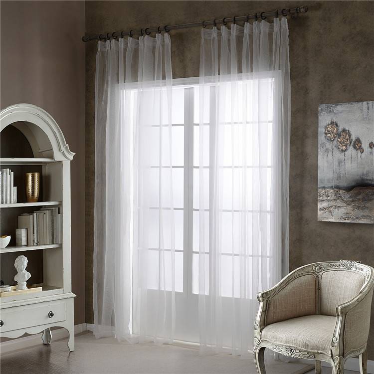 Export high -end simplicity striped fine gauze European -style living room bedroom Balcony fine stripe custom window screen