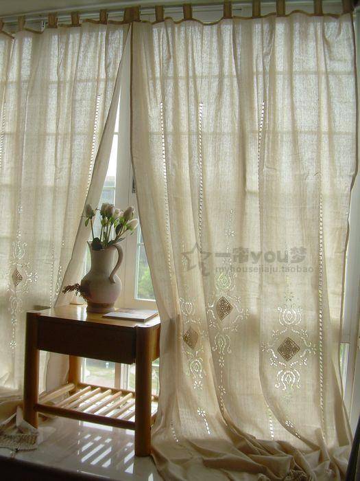 Mysterious elegant export American style finished curtain