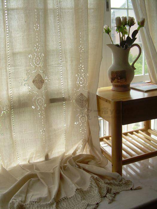 Mysterious elegant export American style finished curtain