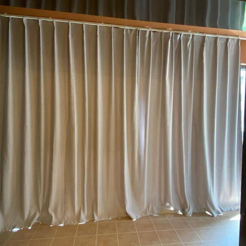 Curtain full shading curtain finished bedroom balcony living room shading cloth 99%shading rate shading curtain exit.