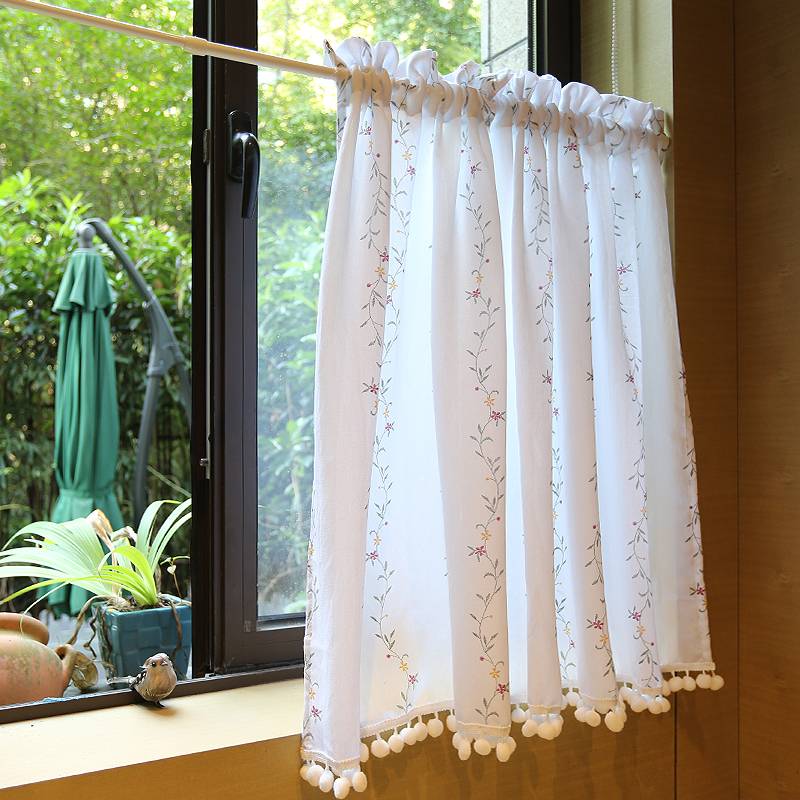 Iris Township Traveling French Branches Mandarin Curtain