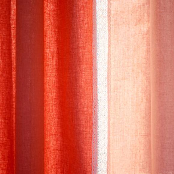 Half -shading stitching cotton, Maibu Field Wind finished curtain