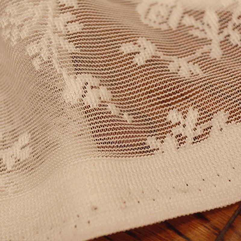 Iris Township Traveling American Retro Flower Broken Flower Show Curtain Curtain Curtain Kitchen Window Screen