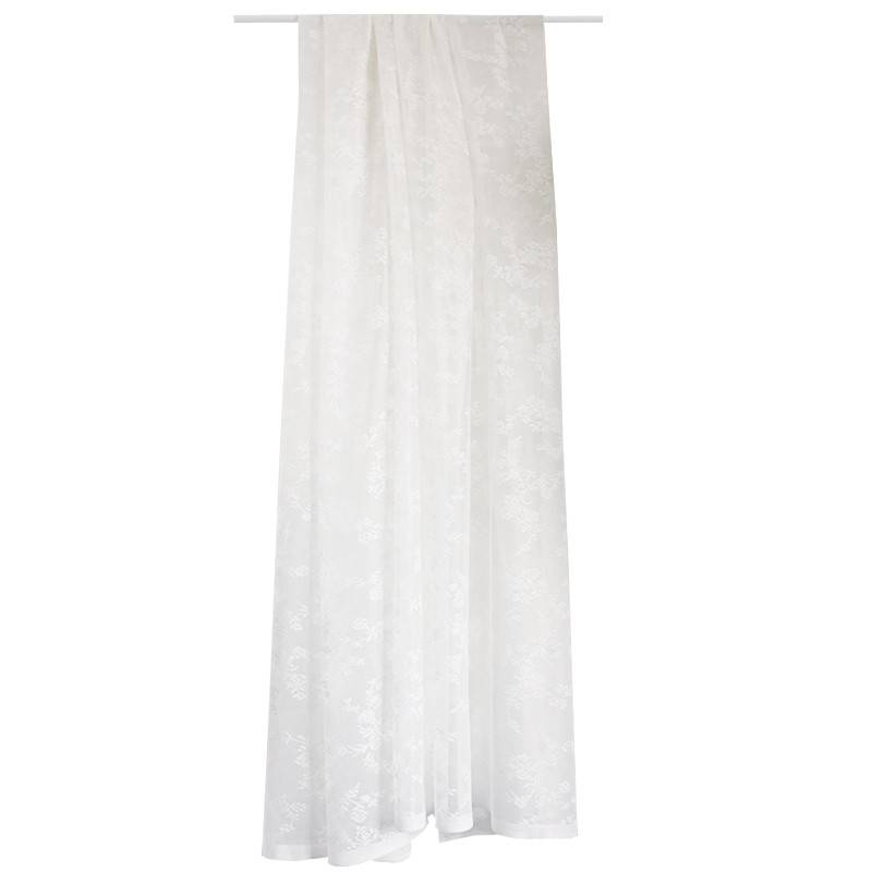 Iris Township Traveling American Retro Flower Broken Flower Show Curtain Curtain Curtain Kitchen Window Screen