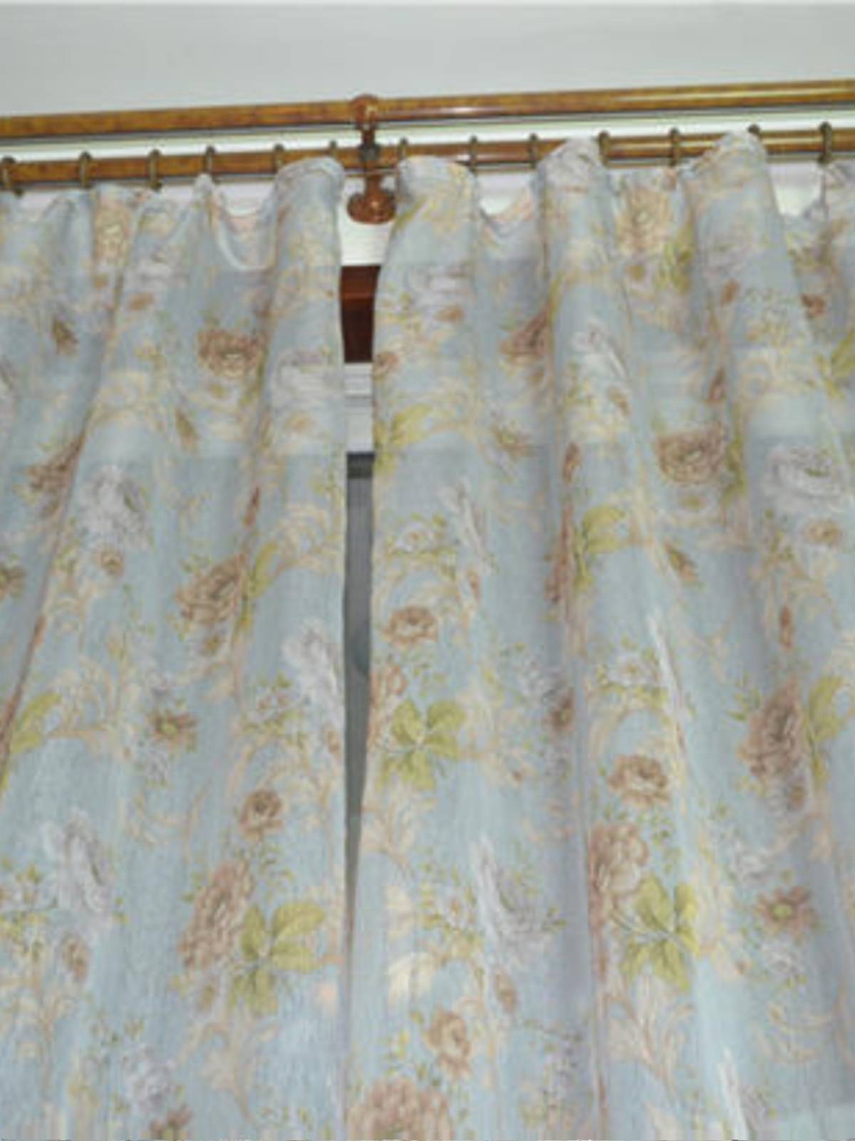 Peony custom living room bedroom European style environmental curtain
