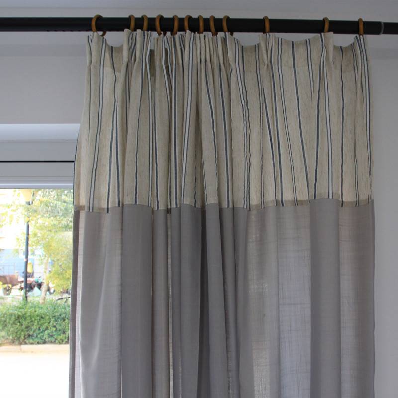 The finished product of the curtain can customize the new product shading curtains, the simple living room bedroom bedroom balcony shading curtain