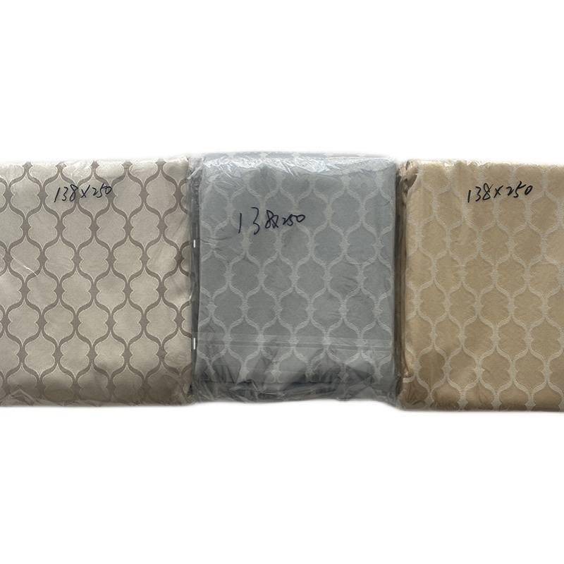 Treatment of exported single finished curtains, half -shading linked hook -type bedroom balcony living room floating curtains special price