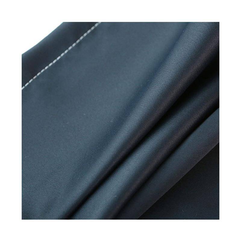 New offset black solid color thickened all -shelled cloth office engineering factory insulation finished product curtain