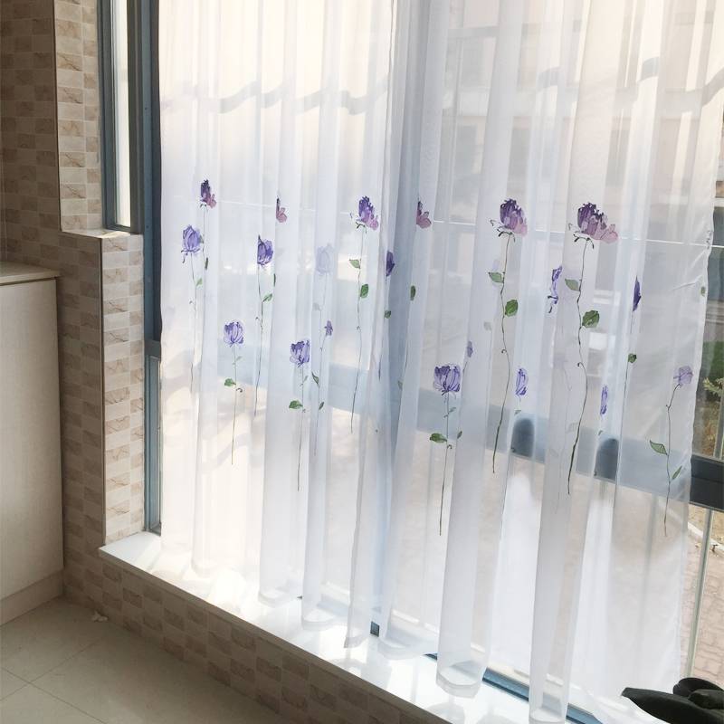 Exit French simplicity and modern wind custom curtain