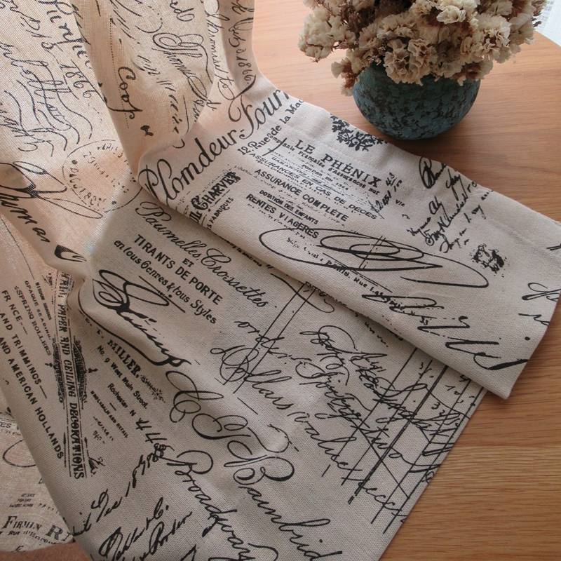 Exit tail cotton and linen finished curtain curtain curtain