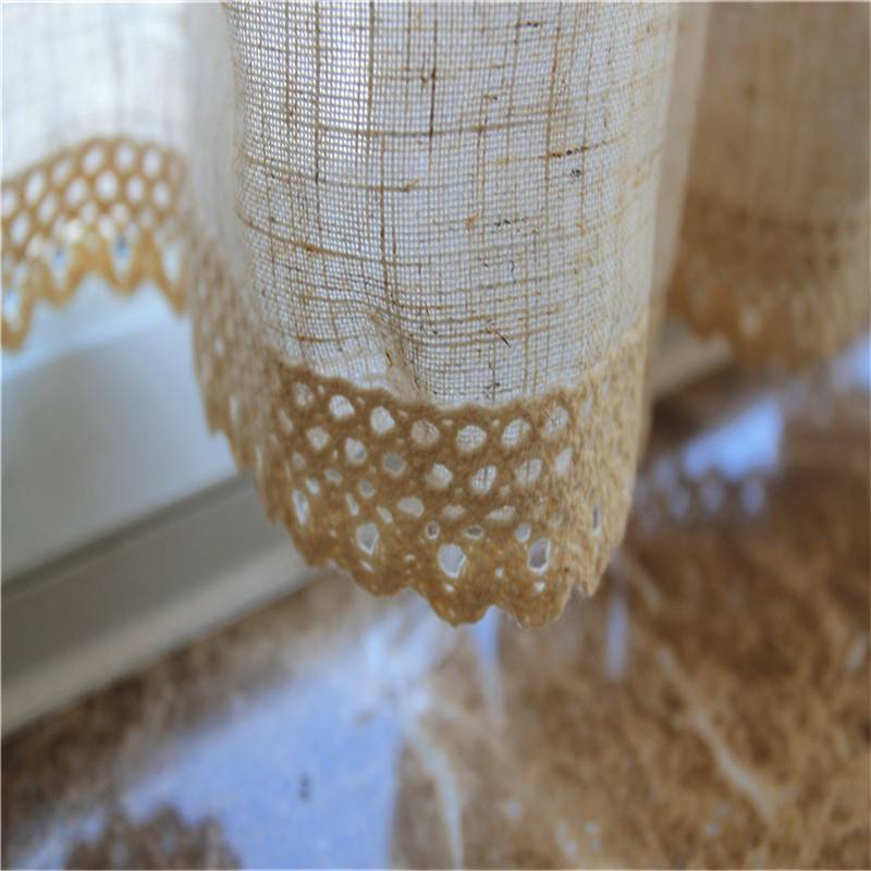 Curtain finished product, linen toilet kitchen half curtain short curtain, curtain curtain room small curtain curtain head finished product