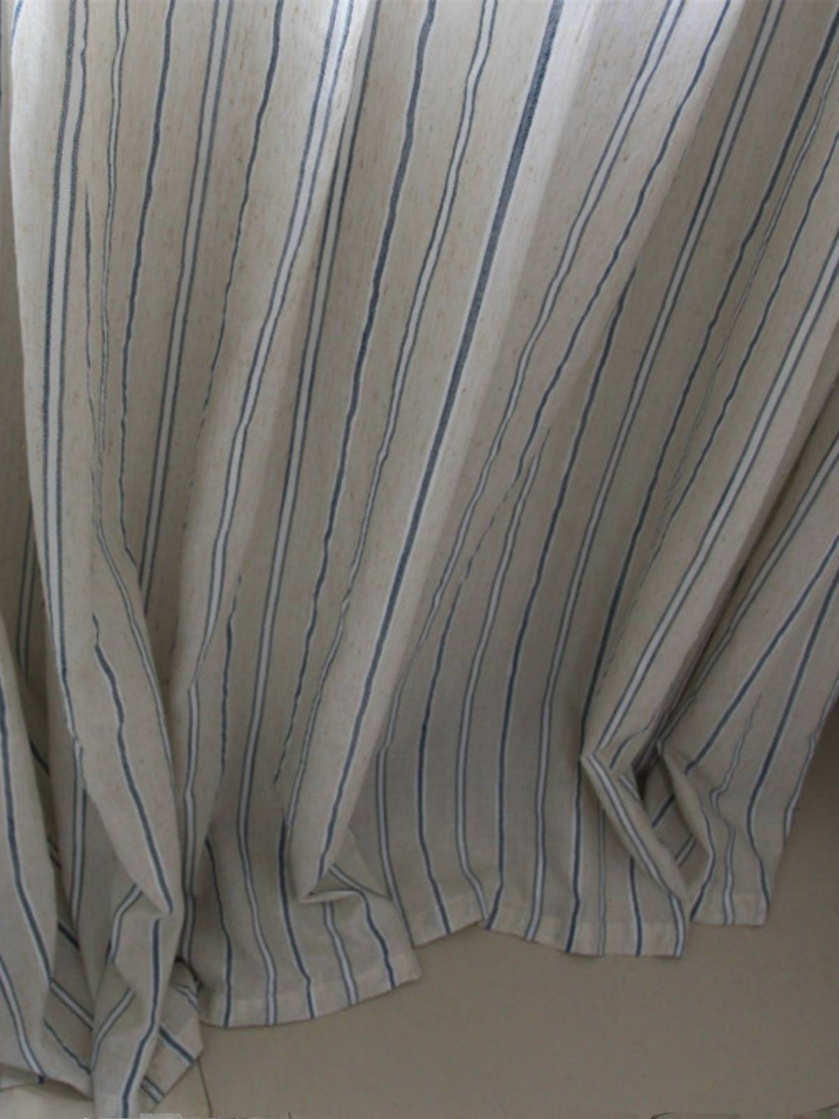 Simpling simple modern hemp curtain finished product can be customized