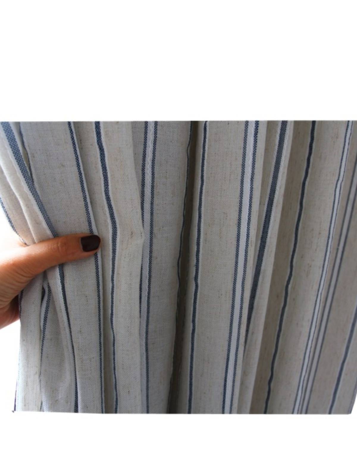 Simpling simple modern hemp curtain finished product can be customized