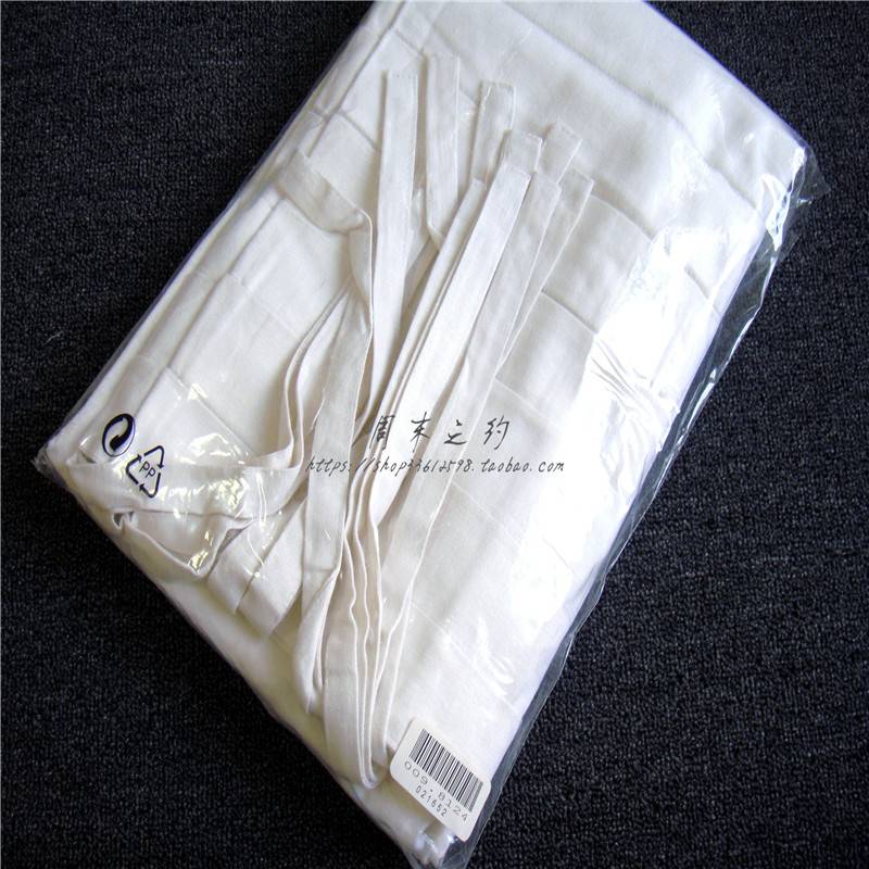 Value special offer European and American original single linen shop curtain