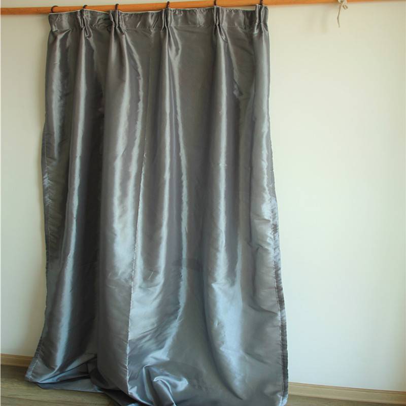 Curtain finished products simple gray hook rental house semi -shading, simple modern curtain special offer clearance