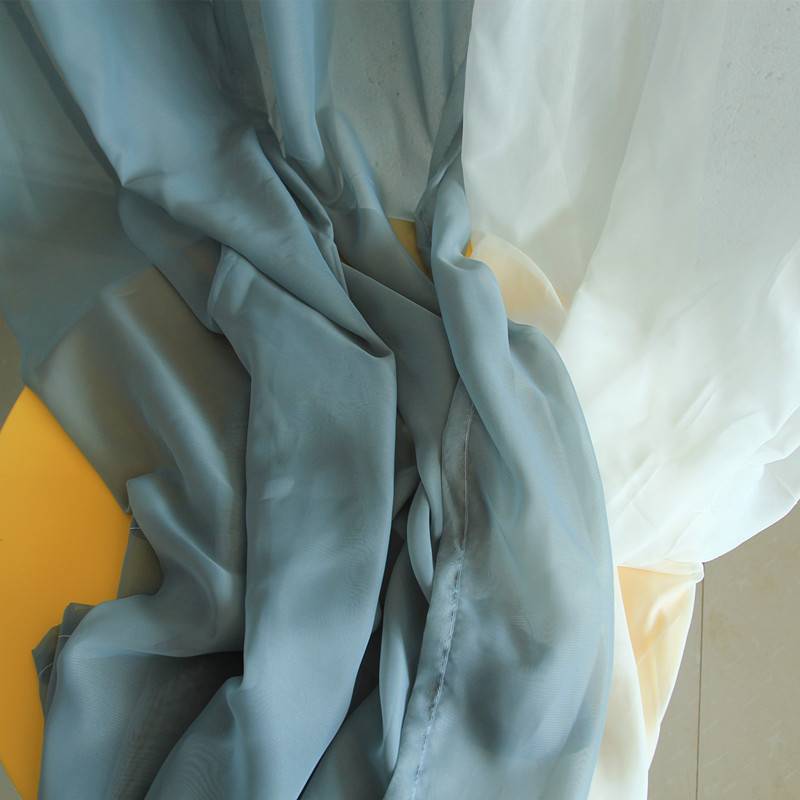 Simple solid color linking the curtain curtain curtain