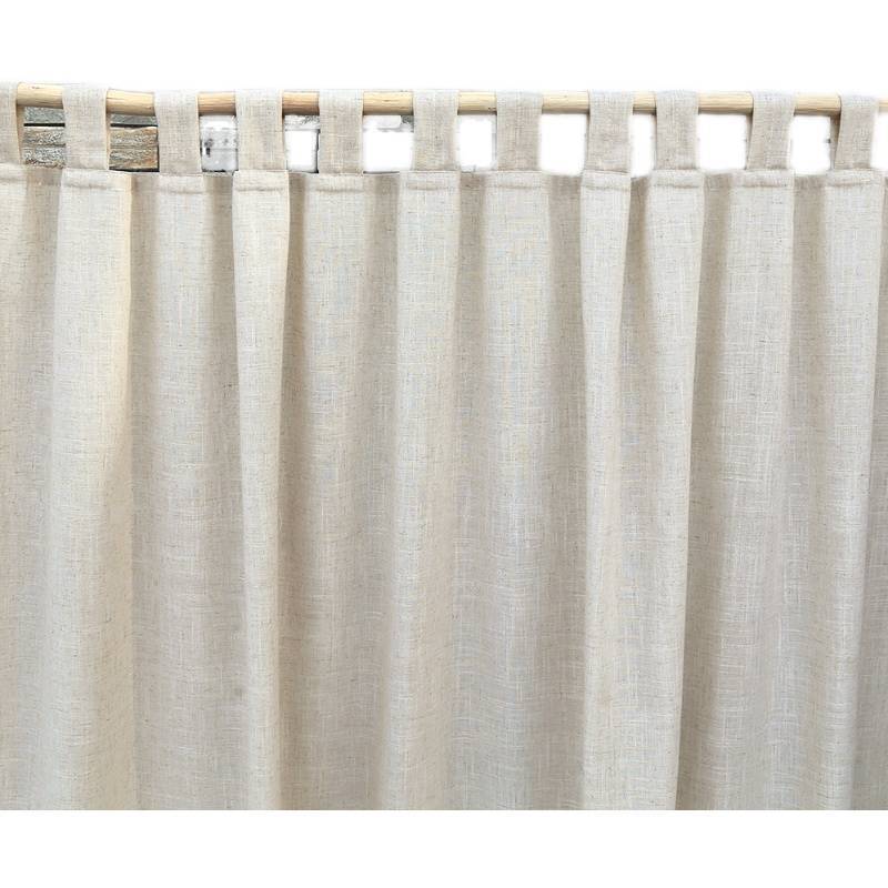 Clearance living room curtain finished pure color cotton and linen bay windows wearing hemp semi -shading linen bedroom floor -to -ceiling windows