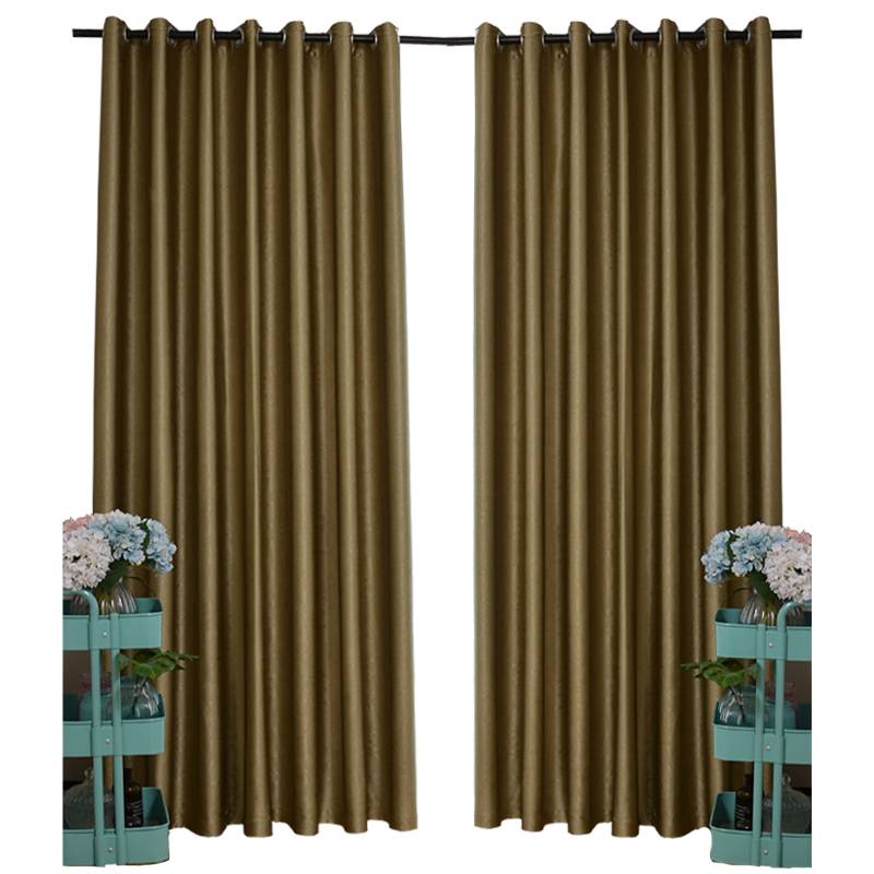 Export -end goods finished shading curtain heat -insulation cloth 99%shading rate custom living room bedroom bedroom shading